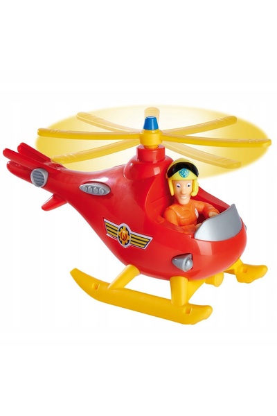 Simba Pompierul Sam Elicopter 17cm Figurină Wallaby Tom