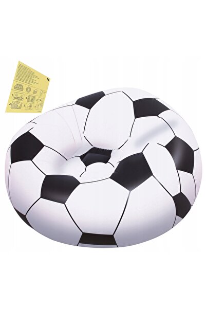 NO BRAND Bestway 75010 Fotoliu gonflabil în formă de minge de fotbal pentru c...