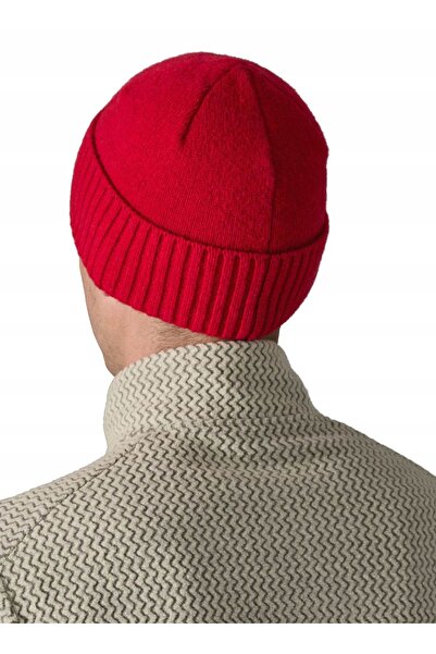 Patagonia Căciulă Brodeo Beanie Classic - logo oval / roșu amanita