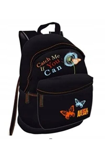 NO BRAND Rucsac școlar cu un singur compartiment Starpak negru ANIMALPLANET