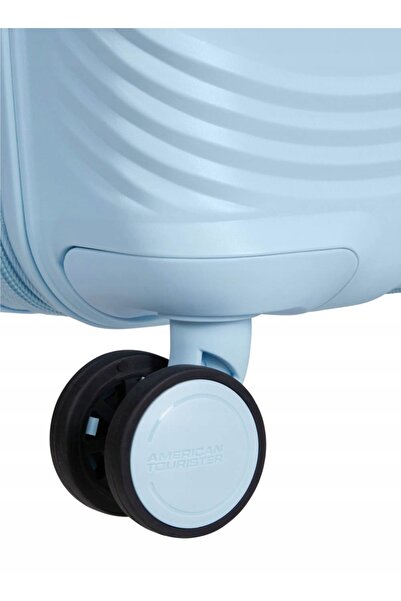 American Tourister Valiză mică Mickey Magic - albastru pastel