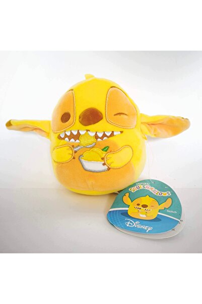 Jazwares Squishmallows Stitch Galben cu Mango 14cm jucărie de pluș Disney rară