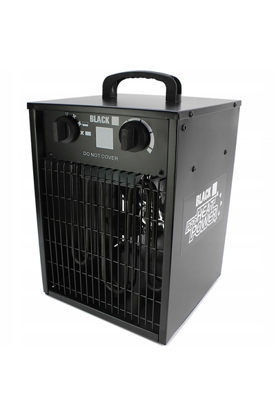 BLACK Aerotermă electrică 2,2 kW FARELKA