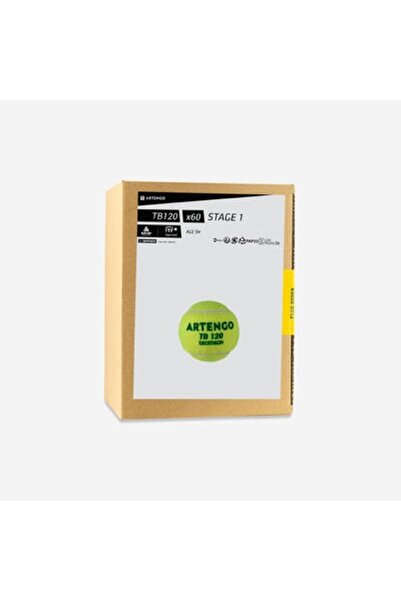 NO BRAND Artengo TB120 *60 minge de tenis cu punct verde