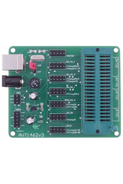NO BRAND Adaptor pentru programatoare AVR ISP soclu ZIF AVT1462 C