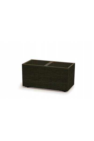 Prosperplast Ghiveci Madera Case Wood 58x29 h29 - Cafea