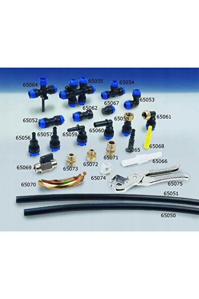 NO BRAND Racord de apă 6 UniQuick, conexiuni de 14mm pentru instalare rulotă/...