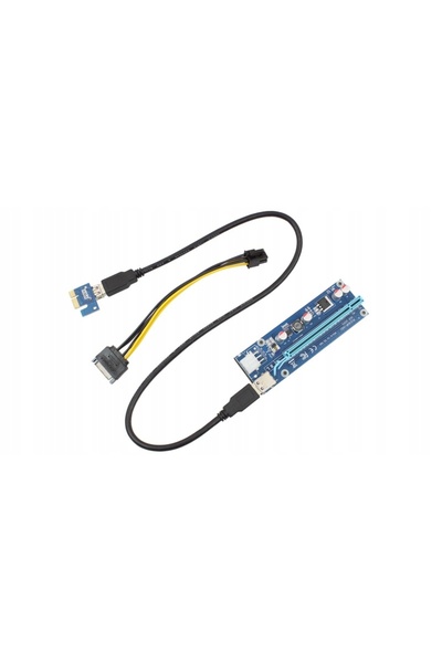 NO BRAND 5x RISER PCI-EXPRESS PCI-E 1x-16x USB 3.0 / VER 009S