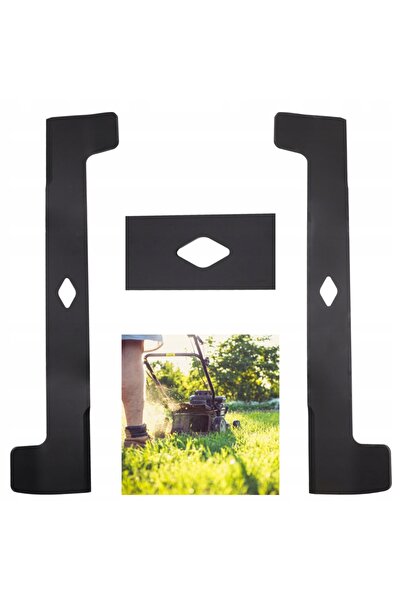 NO BRAND Cuțite 52cm pentru tractor de tuns iarba Ering M94208, M94209 Fricke...