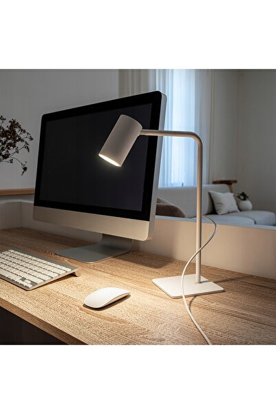 NO BRAND Lampa de birou BORA HG-BL003 1xGU10 albă, de înaltă calitate, abajur...