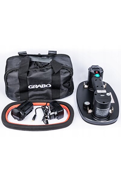 NO BRAND Ventuză cu vid GRABO NEMO 2xAku 2.6Ah 2xSac de sigilare Geantă de tr...