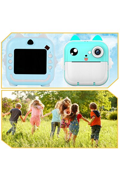 NO BRAND Cameră foto instant Drukuś + Album foto + 13 role de hârtie