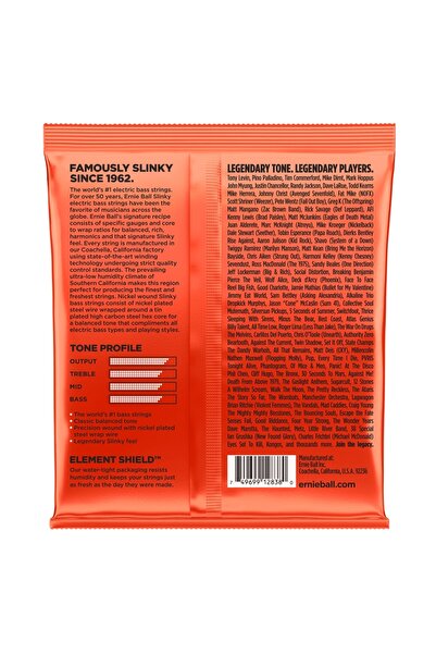 NO BRAND Corzi pentru chitară bas cu 6 corzi, 32-130, Ernie Ball 2838