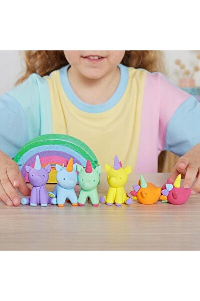 NO BRAND Tribul Tigrilor Aventura Plastică: Jucărie din plastilină cu unicorn...