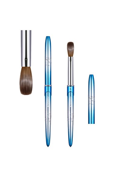 choice2 KOLINSKY 14 KEMEISI 100% Pure Kolinsky Nail Art Brushes Sturdy Handle...