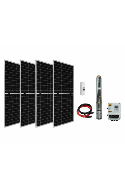 Entech Enerji Entech 110 V Volt 1500 W Watt Dc Kademeli Dalgıç Solar Pompa 25...