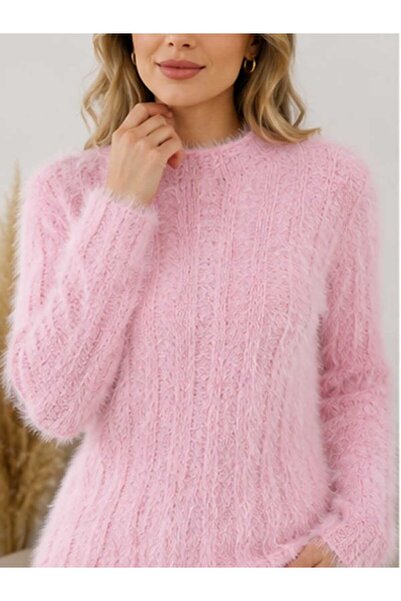 ASEZ BUTİK ZERAFETİN ADRESİ Asez Boutique Women's Bearded Knitwear Sweater Cr...