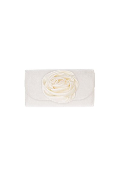 ButicCochet Geantă plic sintetică de damă, ButicCochet, 21x12x5 cm, Crem - GN...