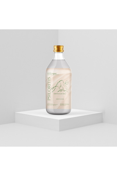 BIOGEL Psiloritis Cretan Power Lemon 1000ml ( Με ευεργετικά Κρητικά Βότανα)