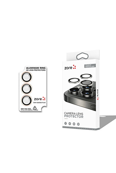 zore Galaxy S26 Plus Camera Lens Protector Sapphire Non-Degrading Image Quali...