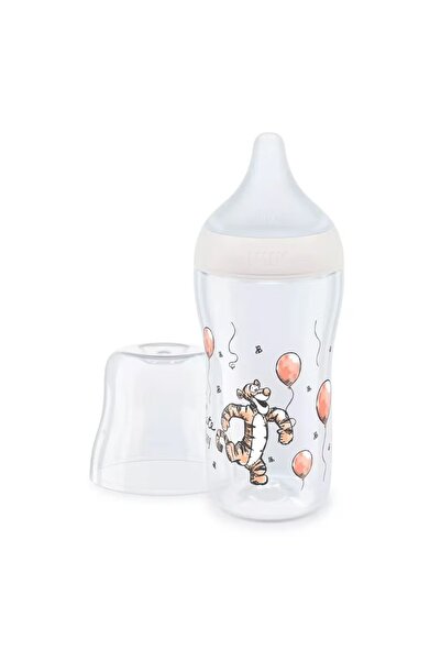 Nuk Biberon polipropilena cu tetina silicon si control de temperatura PM 260 ...