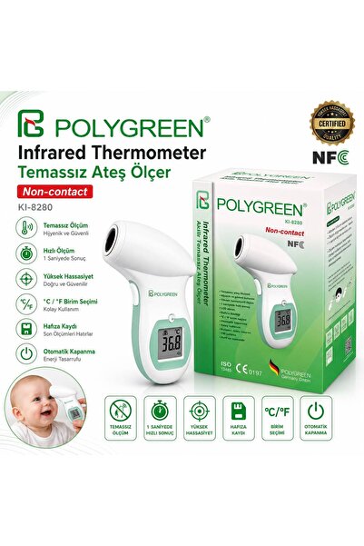 Polygreen Ki8280 Temassız Ateş Ölçer