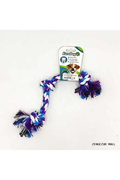 Eurodog Zengezur Dental Floss Three Knots Purple Mi White (181151) 40 cm