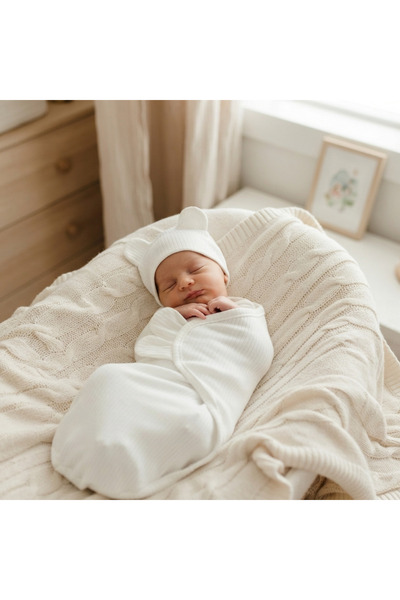 BİANCOFİGLİO BEBEK KUNDAK ŞAPKALI