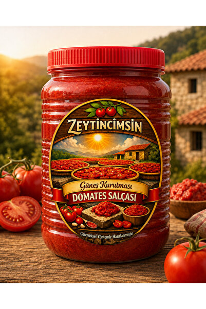 zeytincimsin Domates Salçası Ev Yapımı 2 Kg