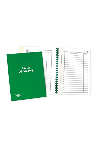 NO BRAND Dosar pentru documente personale A4 cu mecanism de prindere intern, ...
