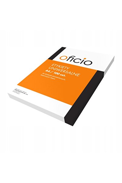 NO BRAND Etichete autoadezive din hârtie A4 Oficio Nr. 3, 105 x 74 mm, 100 co...