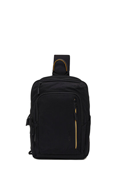 Derimod Rucsac unisex din material textil negru 26SBD30106F