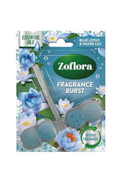 Generic Brand Zoflora Blue Lotus & Water Lily Fragrance Burst Toilet Rim Bloc...