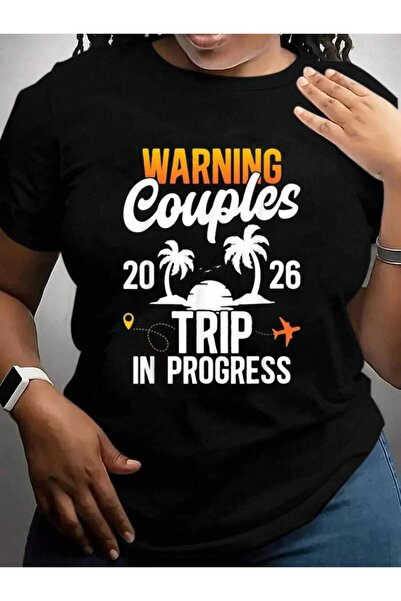 k222 Couples 2026 In Progress Husband And Wife Cruise Vacation Trip Black Gra...