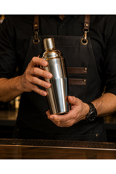 YDGR 350 ml Paslanmaz Çelik Kokteyl Shaker – Profesyonel İçecek Karıştırıcı Bar Shakerı