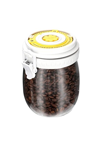 Generic Airtight Glass Jars for Coffee Cereal Storage, Wide Mouth Glass Pickl...