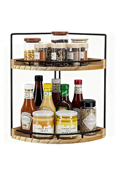 Generic URbazaar Countertop Shelf Organizer,2 Tier Kitchen Spice Rack Organiz...