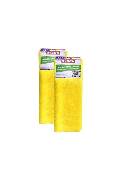 Generic Byson 2pcs Microfiber Cleaning Cloth 40×60cm, No Stitch Edgeless Desi...