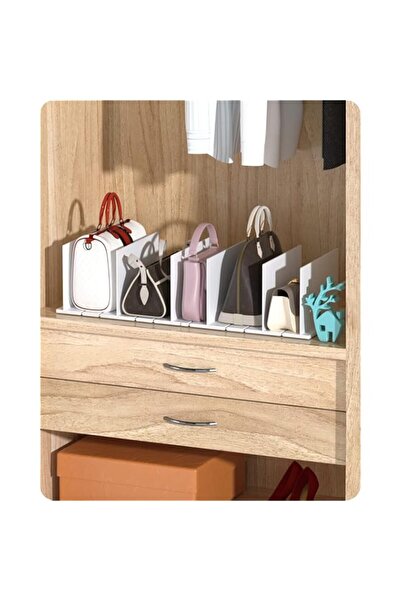 Generic Baffect Adjustable Plastic Shelf Dividers Closet Bag Divider Purse Or...