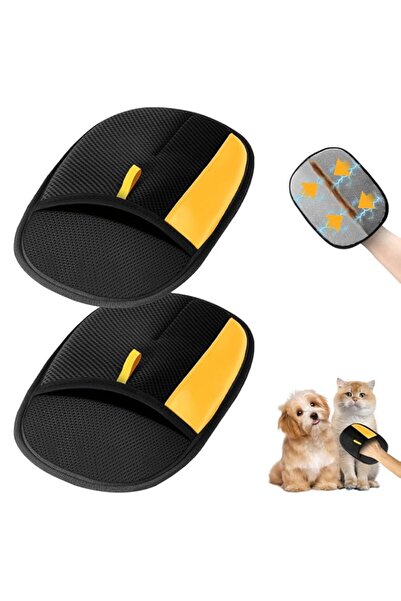 Generic Pet Hair Remover Glove, 2 Packs Reusable Pet Hair Electrostatic Glove...