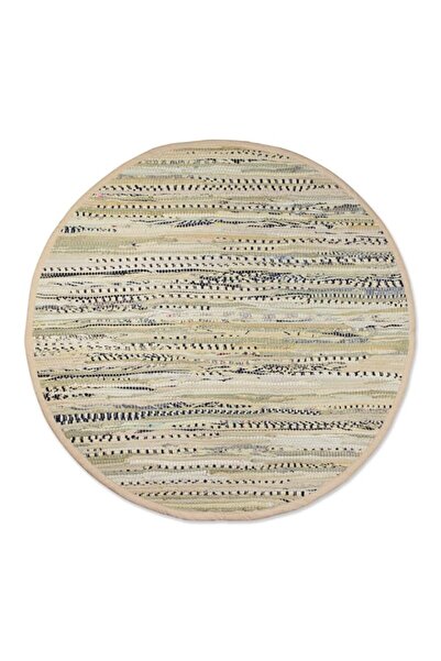 Generic DII Chindi Home Collection Handwoven Multicolor Area Rag Rug, 36" Rou...
