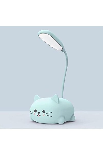 Generic Brand Tazweeq LED Desk Lamp for Kids, Mini Cat Night Light, Eye-Carin...