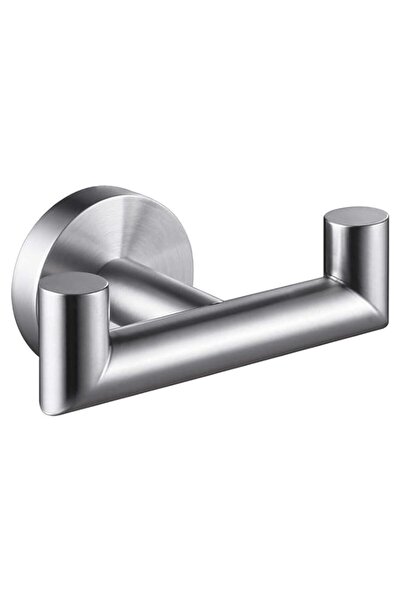 Generic Modern Bathroom Double Hook, Brushed Stainless Steel, Wall Mounted To...