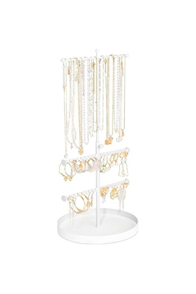Generic Brand Bare Theory 3-Tier Jewelry Organizer Stand with Tray for Earrin...