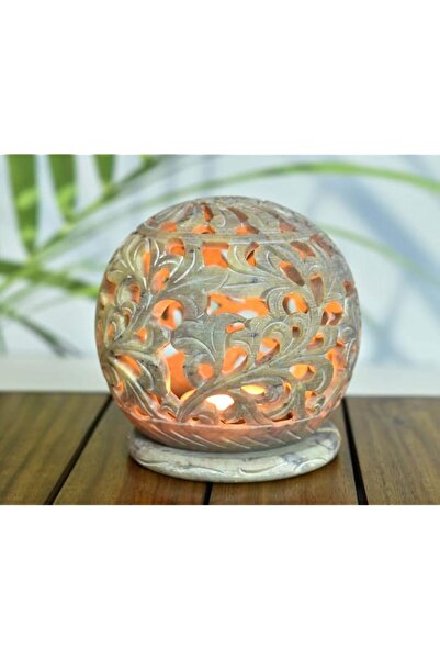 Generic Brand Tealight Candle Holder Soapstone n, Tea Candle Holder, n Artifa...