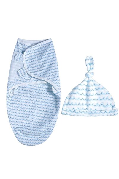 Generic Baby Swaddle Wrap for Newborn Sleep Sack 100% Cotton Muslin Adjustabl...