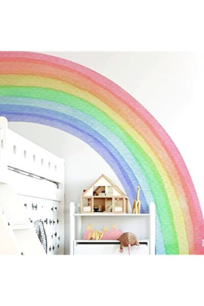 Generic Colourful Rainbow Wall Stickers, Large Rainbow Wall Stickers, Beautif...