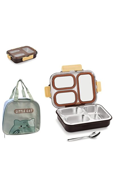 Generic Max Ema Stainless Steel Insulated Lunch Tiffin Bento Box With Insulat...
