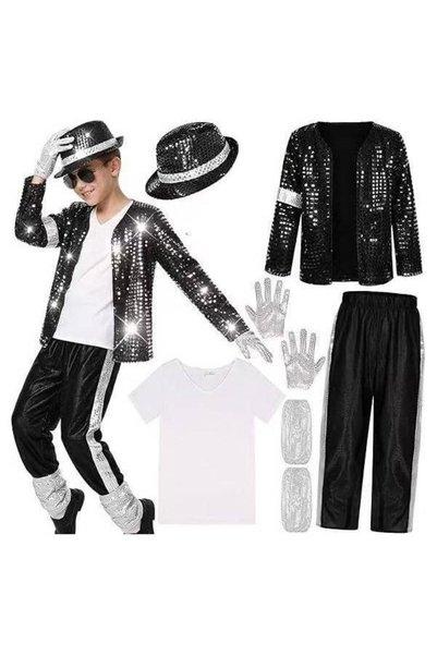Emarkiz Michael Jackson Cosplay Kids Costume
