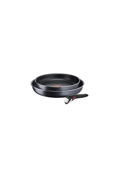 TEFAL Set Ingenio XL Force din 3 piese L1589132, Tigaie de 24/28 cm, Mâner de...